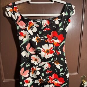 SHEIN Multicolor Floral Knit Top